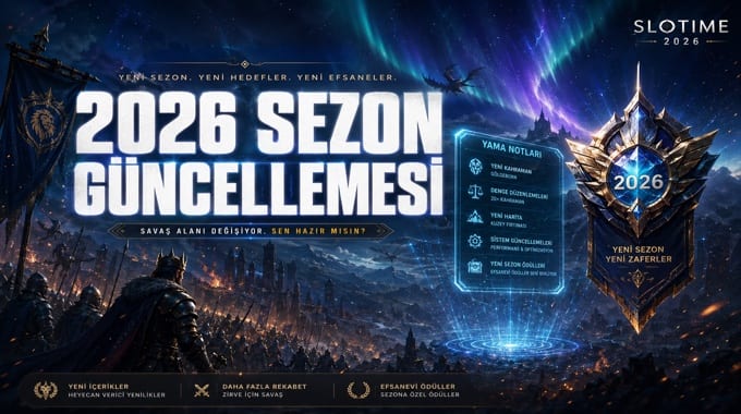 Slotime Büyük Platform Güncellemesi